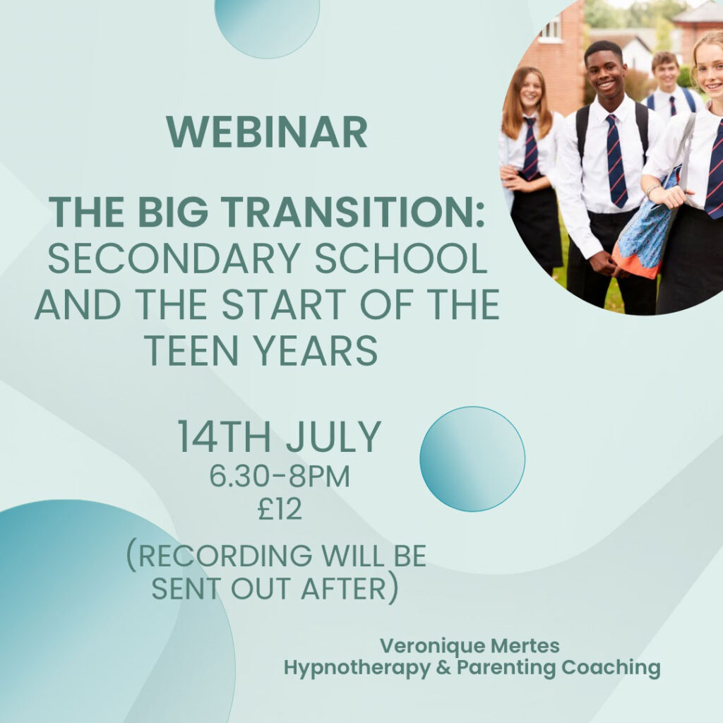 The Big Transition: Secondary School and the Start of the Teen Years – Webinar – 14th July 2026